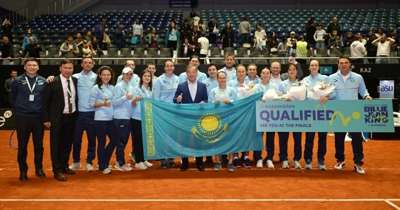 Теннистен Қазақстан құрамасы әлемдік рейтингіде 7 орынға көтерілді
