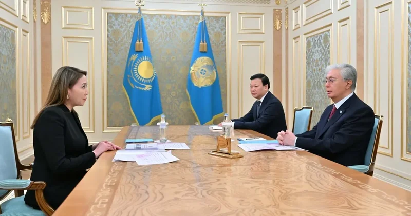 Президент Қазақстан халқына қоғамдық қорының басқарма төрайымын қабылдады
