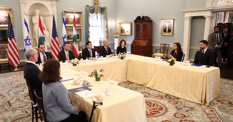 Тарихи келісім: Израиль мен Ливан 40 жыл үзілістен кейін келіссөзге келді