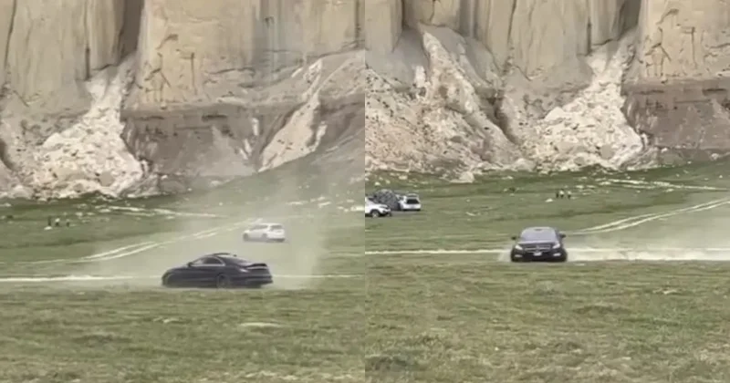 Дрифт в уникальной локации Казахстана разгневал пользователей Сети