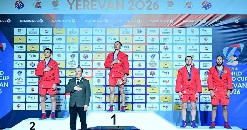 Санжар Нұрсейіт пен Райхан Мәди самбодан Еревандағы әлем кубогында топ жарды