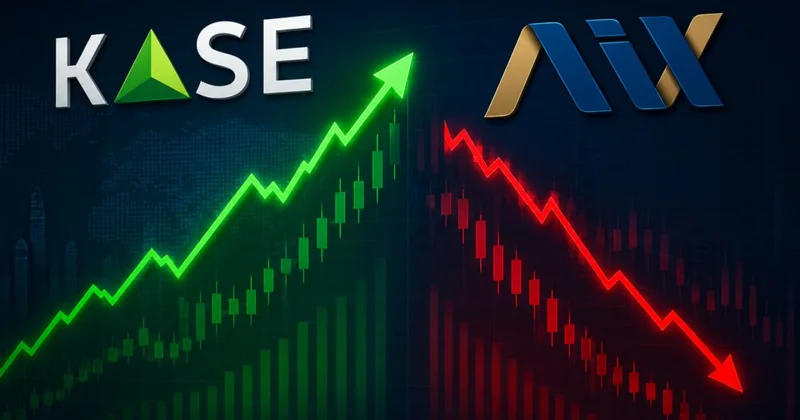 Пока AIX теряет объёмы, KASE продолжает наращивать обороты