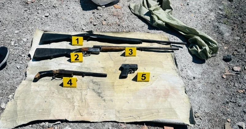 Жасырын орын туралы сотталған адам айтты: Балқашта қаңтар оқиғасы кезіндегі қару жарақ табылды