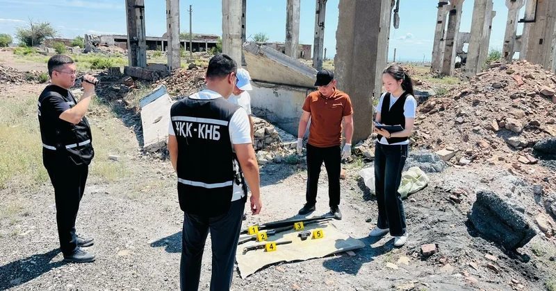 В Балхаше нашли оружие, похищенное во время январских событий