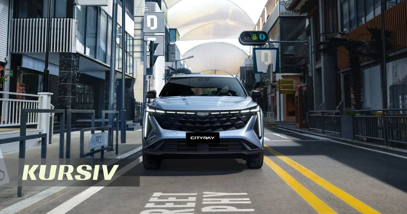 Geely Galaxy Cityray оценили на дороге и осмотрели на подъемнике