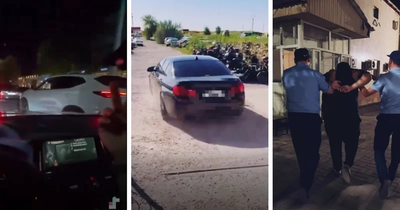 Жол қозғалысы ережелерін бұзған видеоларын жариялаған TikTok қолданушысы сегіз тәулікке қамауға алынды