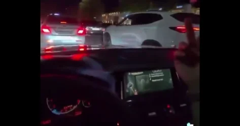 Показал средний палец и оказался за решеткой: в Шымкенте наказали водителя