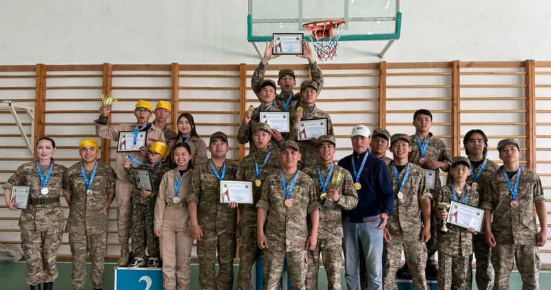 Жас Бүркіт : 5573 әскери бөлімінде 20 дан астам жас әскери патриоттық тәрбие алып жатыр