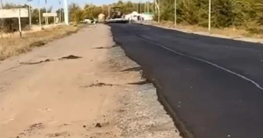 Батыс Қазақстанда жол шала шарпы салынған әкімдік жауап берді