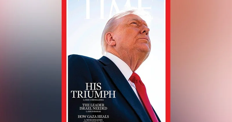 Трамп Time журналының мұқабасындағы суретін сынады