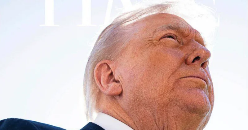 Фотография просто ужасная : Трамп пожаловался на свое изображение на обложке журнала