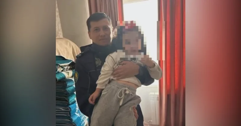 Қазір мамаңды табамыз, есікті ашамыз : ​Атырауда учаскелік инспектор 4 жасар қызды қауіптен құтқарды