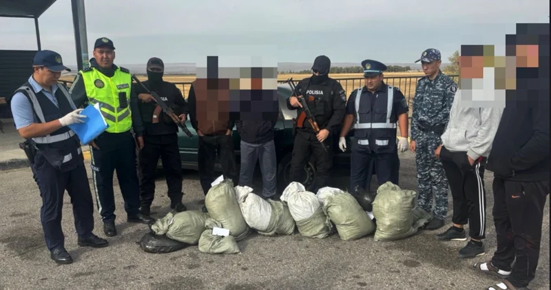 В Жамбылской области пресекли попытку перевозки крупной партии наркотиков