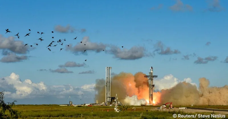 Starship стартовал с космодрома в Техасе