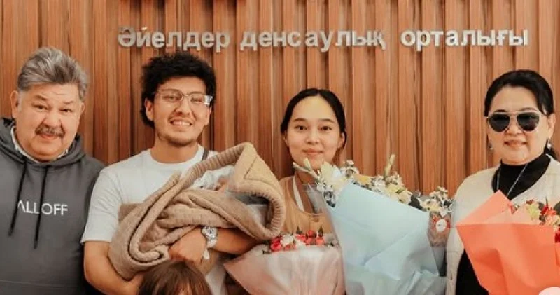 Перзентханадан шыққан Айжұлдыз Адайбекова ұлына ерекше ат қойды