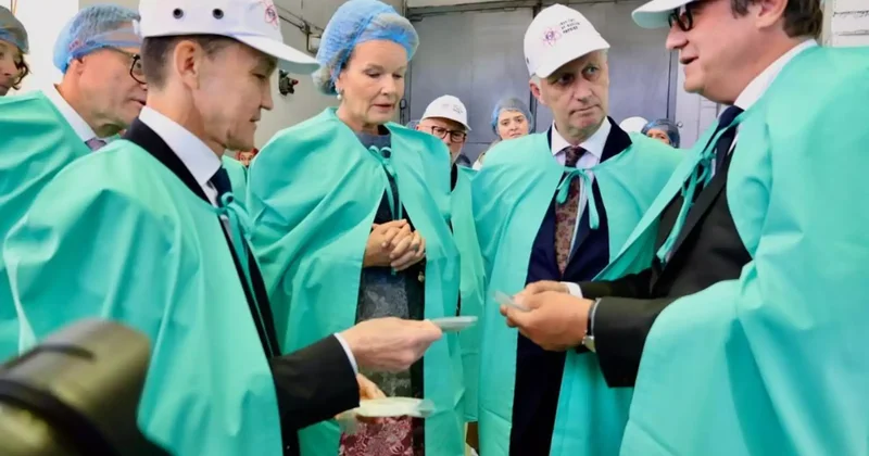 Алматыда Бельгия королі мен патшайымына радиофармацевтикалық препарат өндірісі көрсетілді