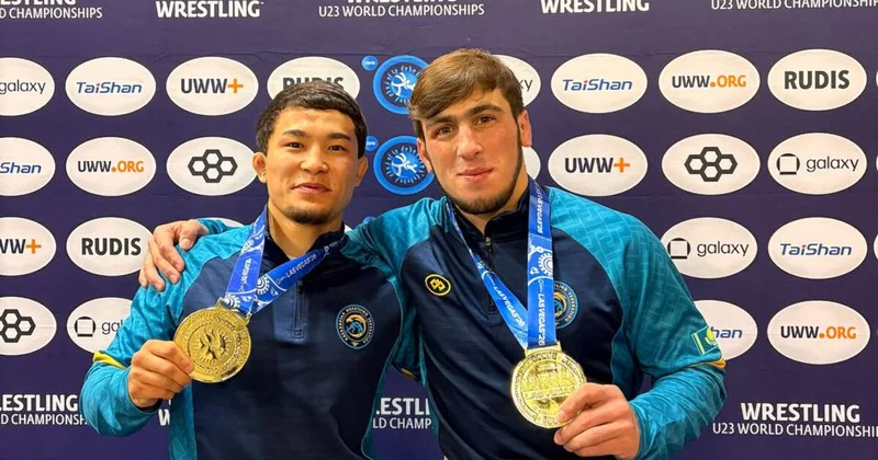 Казахстан взял два золота на ЧМ по борьбе U23 в Лас Вегасе