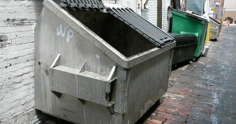 Младенца нашли в мусорном баке в Кыргызстане