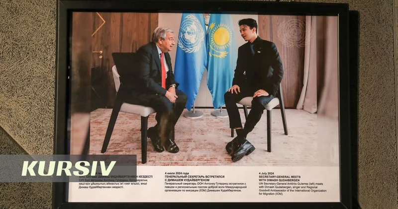 Politics & pop: Rare UN photos of Dimash & leaders unveiled