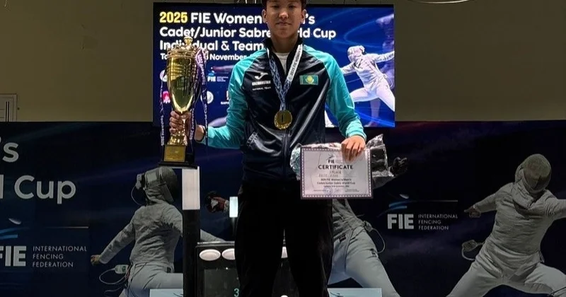 Айбар Қайым семсерлесуден кадеттер арасындағы әлем кубогы кезеңінде үздік атанды