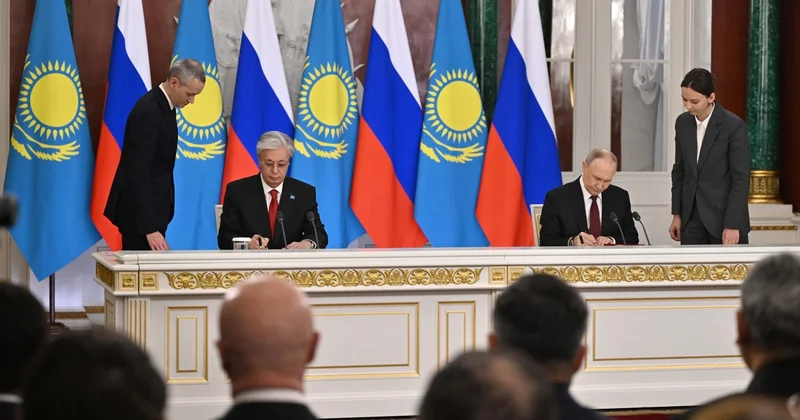 Тоқаев пен Путин қол қойған Декларацияның толық мәтіні жарияланды