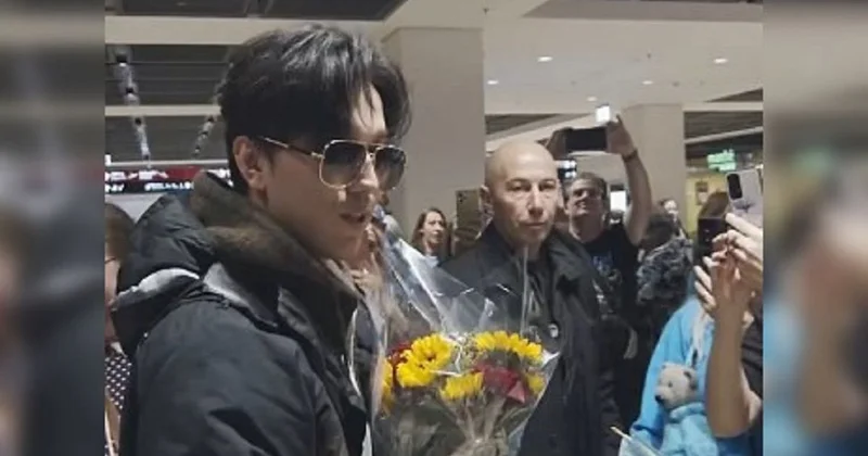 Фанатка Димаша из Чили, встречая артиста, сыграла кюй на домбре в аэропорту Берлина