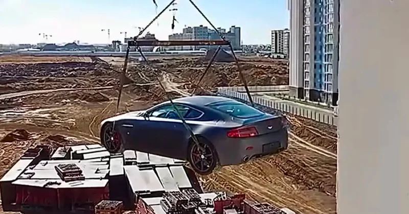 Устроил дрифт на 12 м этаже: полиция арестовала жителя Шымкента