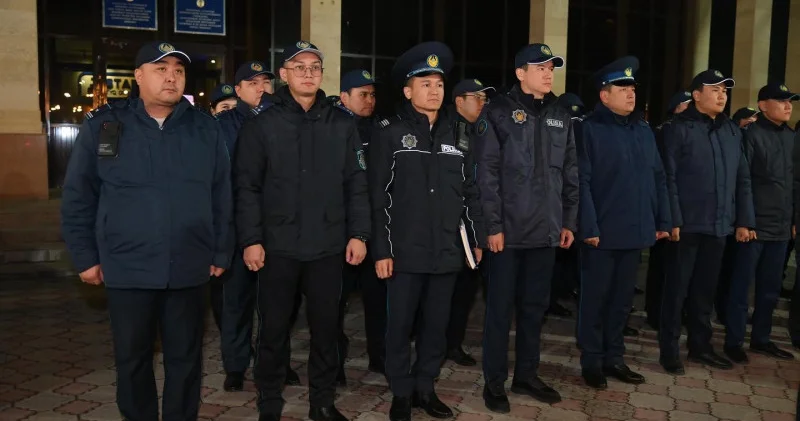 Шымкентте кезекті жалпықалалық түнгі рейд өтті