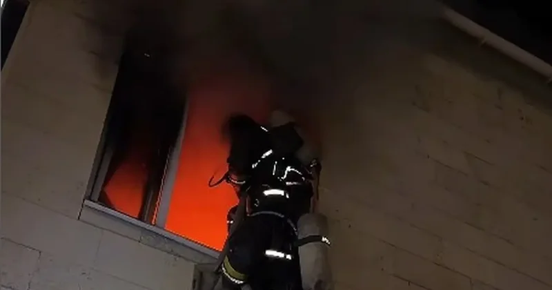 Кафе при гостинице загорелось в Кокшетау, эвакуировались 150 человек