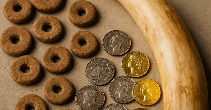 Пілдің сүйегі немесе алғашқы ақша қалай пайда болды?