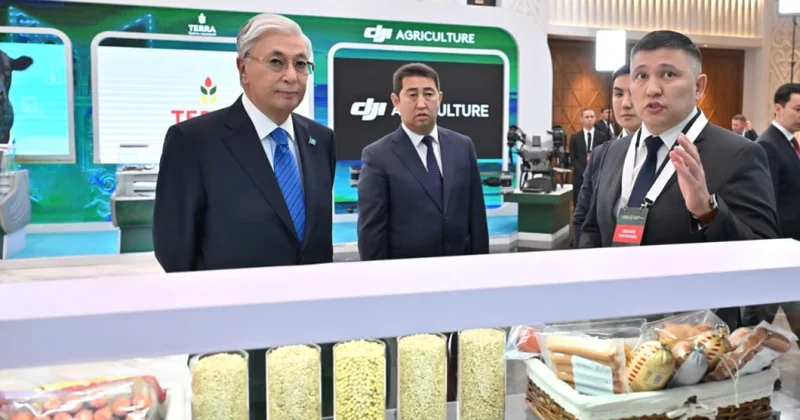 Президент ауыл шаруашылығындағы цифрлық шешімдер көрмесімен танысты