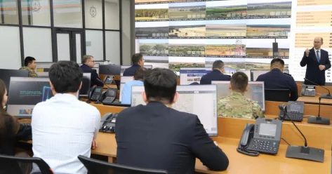 Центр оперативного управления с умными камерами запущен в Акмолинской области