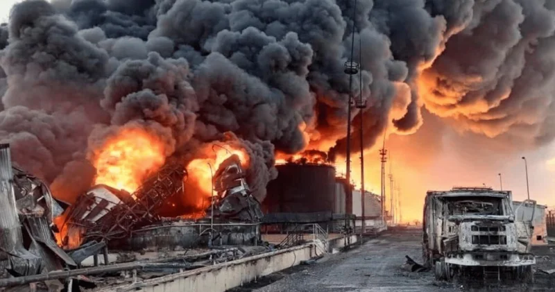 Украина Ресейдегі маңызды нысандарға соққы берді