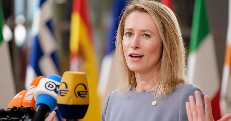 Главный дипломат ЕС Кая Каллас пошутила на тему употребления алкоголя из за ситуации в мире