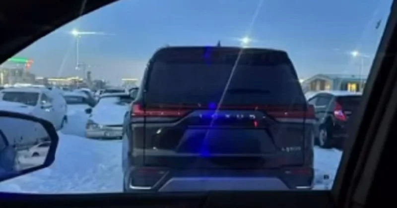 Владельца Lexus с долгом на 60 млн тенге задержали в Астане (видео)