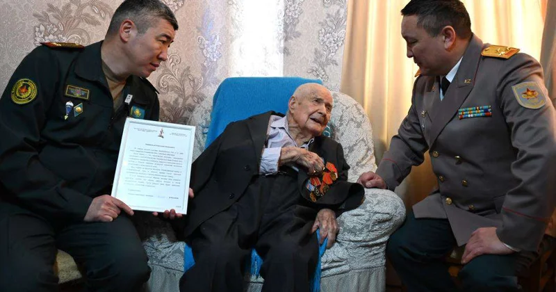 Фронтовику связисту исполнилось 100 лет