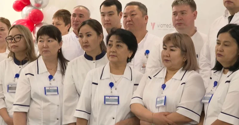 Қосшы қаласында жаңа емхана бой көтерді