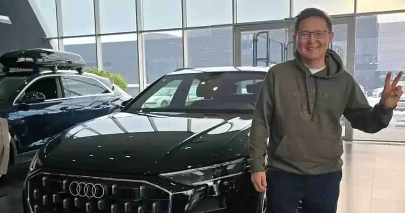 Танымал кәсіпкер Олимпиада чемпионының әкесіне автокөлік сыйламақ