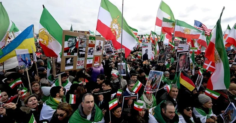 В Мюнхене прошёл массовый митинг против режима аятолл в Иране