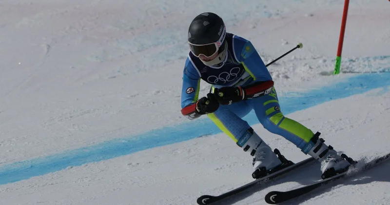 Казахстанская горнолыжница вошла в топ 40 на дебютной Олимпиаде