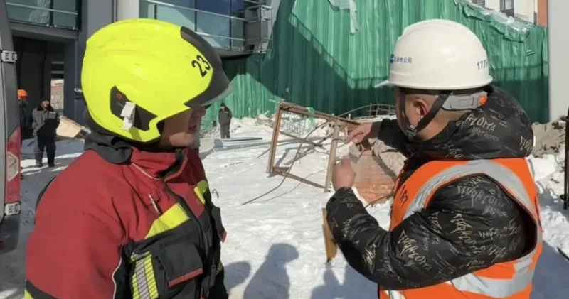 Astana LRT станциясының маңында өрт шықты