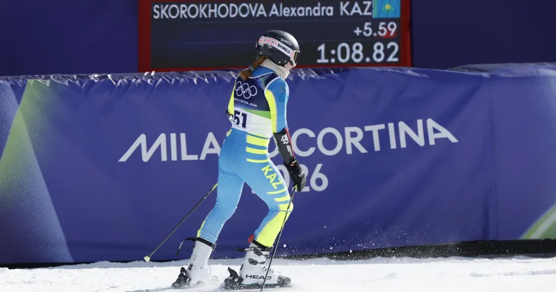 2026 жылғы Олимпиададағы тау шаңғысы: Александра Скороходова слалом гигантта бақ сынады