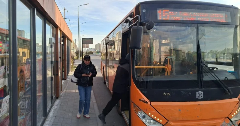 Түркістан облысының бірқатар қаласында референдумға орай қоғамдық көліктер тегін қатынап жатыр