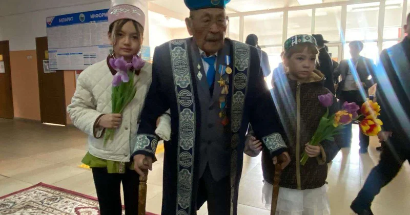 Ветераны Великой Отечественной войны голосуют на референдуме