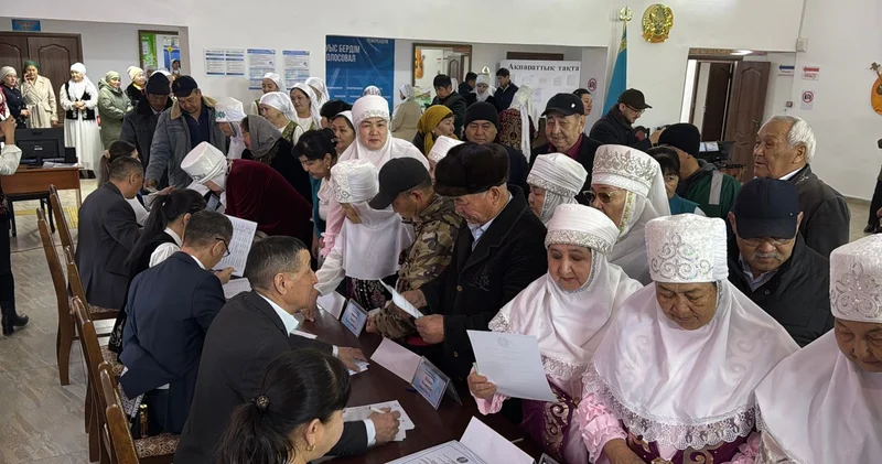 Шиеліде даңқты диқанның 9 келіні дауыс берді