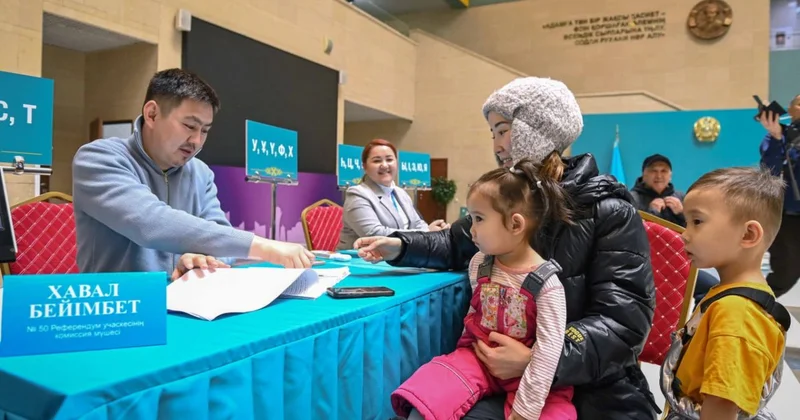 Актюбинская область лидирует по явке на референдуме по данным на 12:00