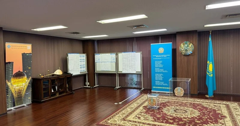 Референдум: Шетелде жүрген 200 ге жуық отандасымыз дауыс беріп үлгерді