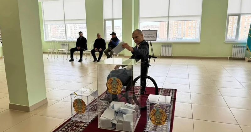 В Мангистауской области созданы условия для голосования граждан с ограниченными возможностями