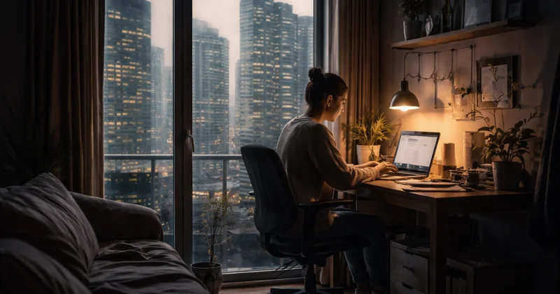 Казахстанский работник застрял в офисе: на удалёнке менее 1 % сотрудников