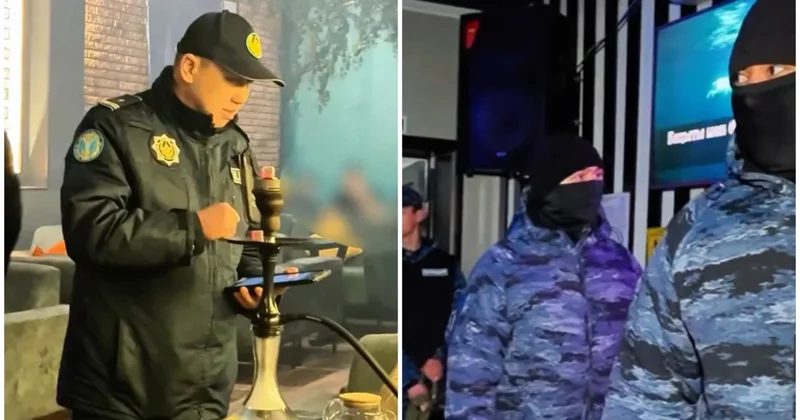 Теперь я спокоен : казахстанцы высмеяли рейд полиции против кальянщиков